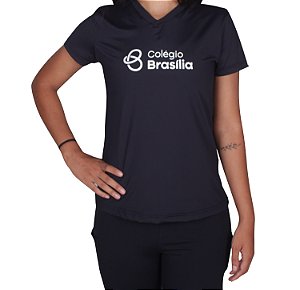 BRA067 - Baby Look - Preto - (Ensino Médio)