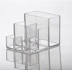 Organizador Cosméticos Maquiagem Escritório 6 divisórias