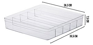 Organizador com Divisórias 36,5x36,5x7,5 cm