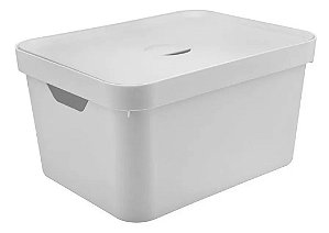 Caixa Organizadora Cube G 32L com Tampa