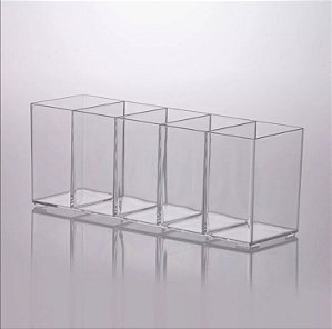 Organizador Multiuso C/ 5 Divisórias 30x9x11