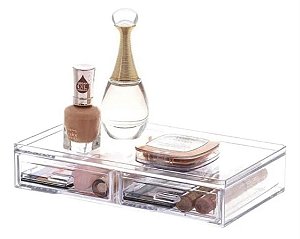 Caixa Organizadora C/ 2 Gavetas - Pequena