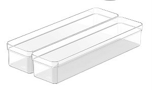 Organizador de Gavetas Clear (30x7,5x5,6cm)