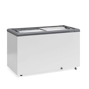 Freezer Horizontal Gelopar 395 Litros, Tampa de Vidro Reto - GHD-400CZ 220v