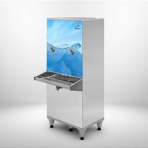 Bebedouro de água Frisbel 50 litros coluna 50L aço inoxidável 220V