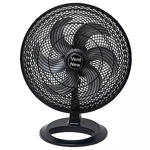 Ventilador Oscilante De Mesa 50cm 130W Vent new  Biv Preto