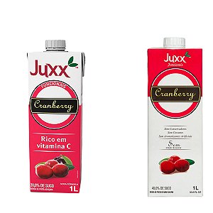 Suco  Cranberry 1Litro - Juxx