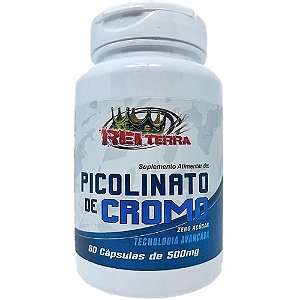 Picolinato de Cromo 60 Capsulas - Rei Terra