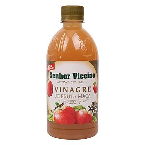 Vinagre de Maçã  s/ açúcar 500ml - Senhor Viccino