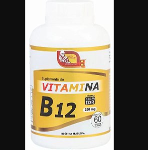 Vitamina B12 60 Cápsulas Mosteiro Devakan