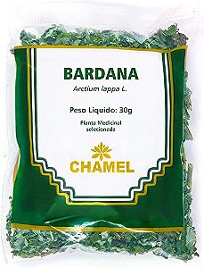 Chá sachê 30g Bardana Folhas - Chamel