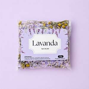 Spa de Pés Lavanda 100g