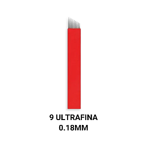 Lâmina Para Tebori 9 Flex Ultrafina 0.18mm