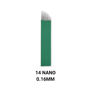 Lâmina Para Tebori 14 Flex Nano 0.16mm