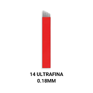 Lâmina Para Tebori 14 Flex Ultrafina 0.18mm