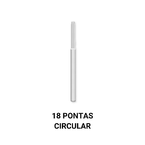 Lâmina Para Tebori 18 Circular