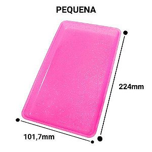 Bandeja Autoclavável Pequena Com Glitter