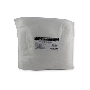 Avental Descartável Manga Longa Branco 20gm 10 Unidades