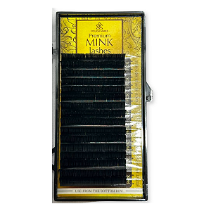 Cílios Mink Fio a Fio Clássico 0.15D 16 Linhas Tamanho Único
