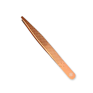 Pinça Ponta Reta Mundial BC-512 Rose Gold Ref. R35