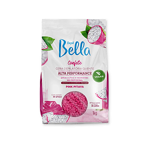Cera Confete Pink Pitaya 1kg Depil Bella