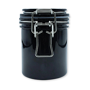 Pote Para Conservação de Cola de Cílios Preto