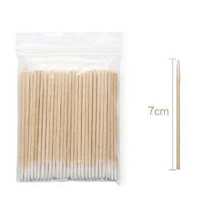 Palito Com Algodão Para Acabamento