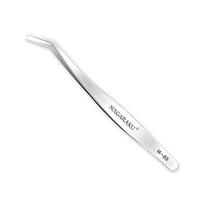 Pinça Para Alongamento de Cílios Nagaraku N-03 Ref. C43