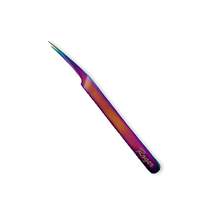 Pinça Para Alongamento de Cílios Ponta Agulha Furtacor Ref. C17