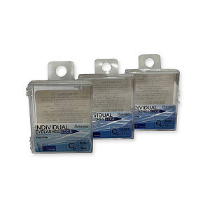 Cílios EDGE Espessura 0.06T Curvatura C Tufo