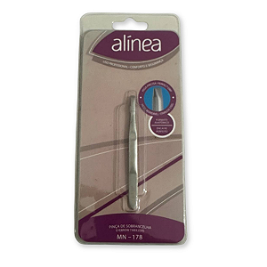 Pinça Ponta Reta Alínea MN-178 Ref. R08AL