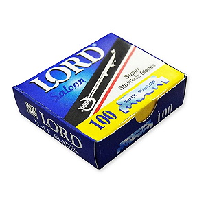 Lâmina Lord Super Cortada 100 Unidades
