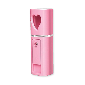 Nano Mister Vaporizador Coração Rosa