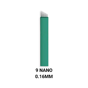 Lâmina Para Tebori 9 Flex Nano 0.16mm