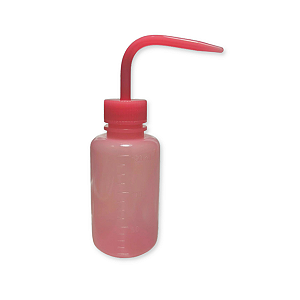 Frasco Almotolia Rosa Bico Curvo 150ml