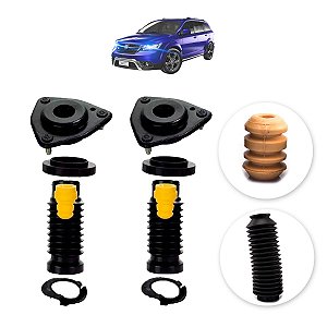 Par kit amortecedor dianteiro Fiat Freemont 2011 2012 2013 2014 2015