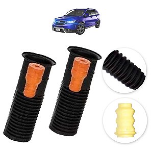 Par kit amortecedor traseiro Fiat Freemont 2011 2012 2013 2014 2015