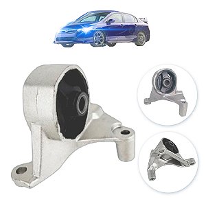 Coxim calço Frontal Cambio Honda Civic 1.7 Ano 2001 a 2005