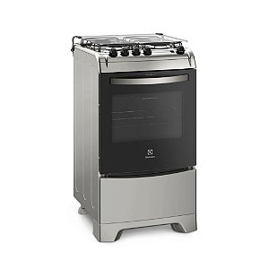 Fogão 4 Bocas Automático Prata