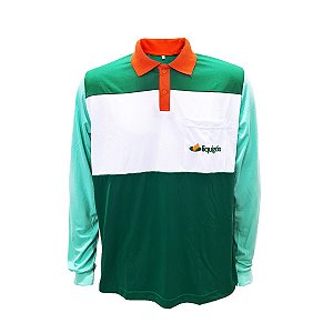Polo Manga Longa LIQUIGAS