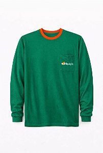 Camiseta Manga Longa Verde LIQUIGÁS