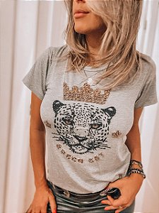 Camiseta T-Shirt Tigre Mescla