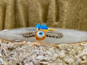 Pulseira Olho Grego Amarelo