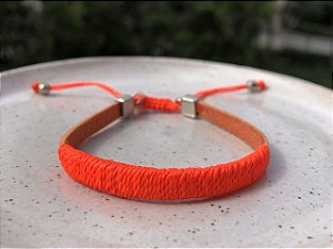 Pulseira Linha Central Laranja