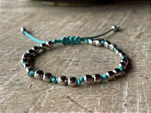 Pulseira Basic Verde com Nós