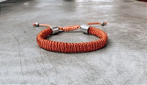 Pulseira Linha Laranja Escuro