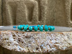 Pulseira Azul com Hematita