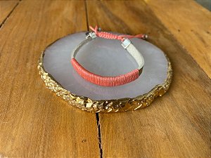 Pulseira Infantil Dourada Salmão