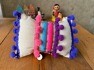 Kit de Pulseiras Infantis Coloridas