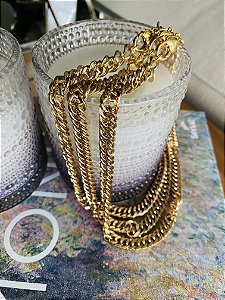 Colar Corrente Dourada